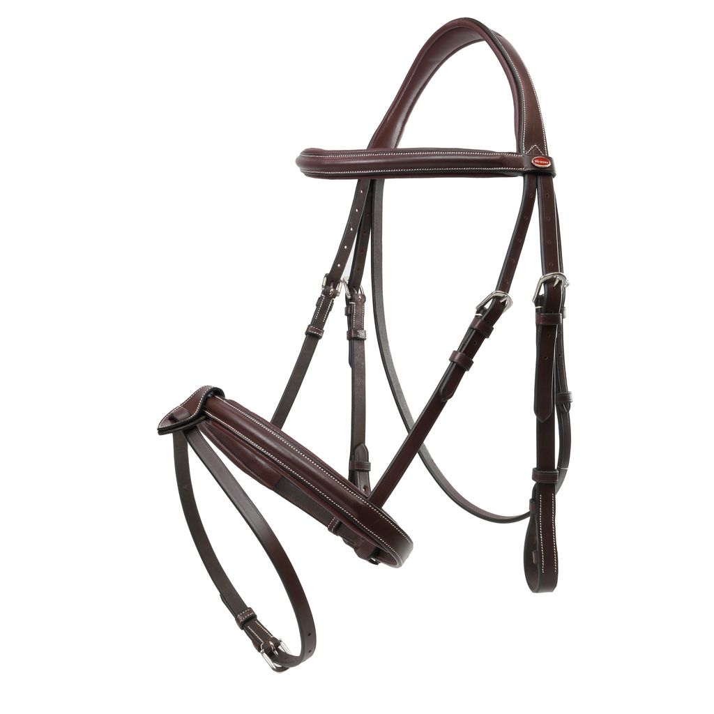 John Whitaker Ready to Ride Leather Running Martingale Black & Brown Fast & Fr 