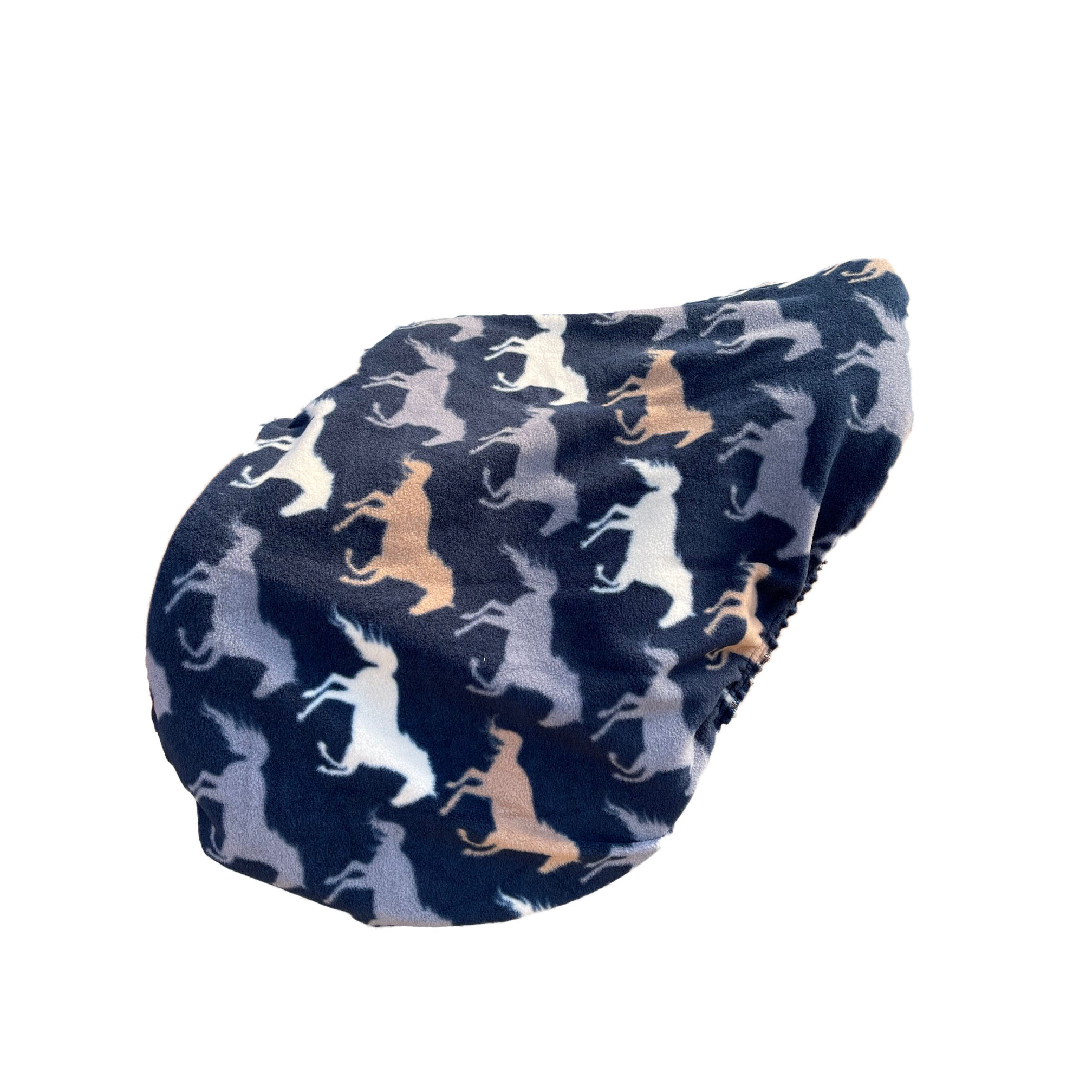 black/ navy cob or full pony Spartan Waterproof Ride on Saddle Cover