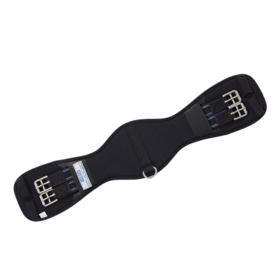 thumbnail image 2 of EquiRoyal Neoprene English Saddle Girth – Contoured Fit With Elastic Ends – Sizes 36-54 2 of 5