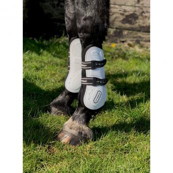 Kieffer Gel Protective Horse Boots,Size Small or Large,Quick Clip Fastening 