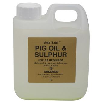 Gold Label Pig Oil and Sulphur