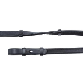 Premier Equine Salvatore Rubber & Leather Grip Reins