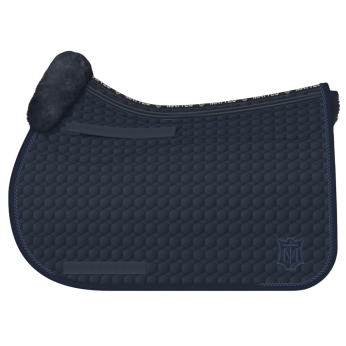 Mattes Half Lined Square Saddle Pad (with logo)